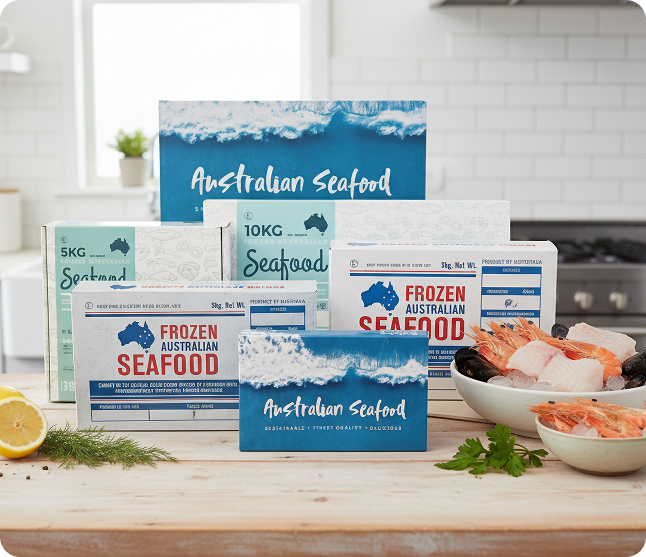 Generic Prawn Cartons & Seafood Cartons